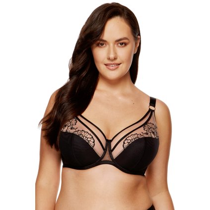 Podprsenka Gorteks Kala/B3 (Velikost 80G, Barva Černá)