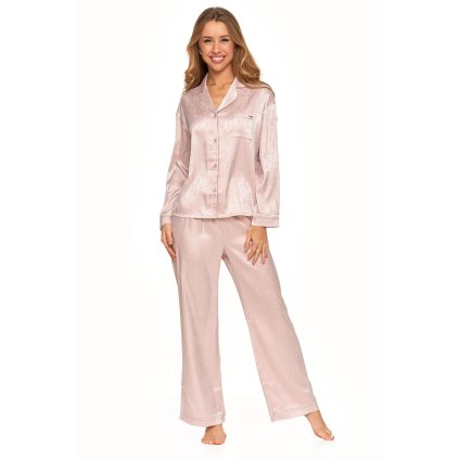 Dámské pyžamo Moraj PDD5100-010 (Velikost L, Barva Růžová)