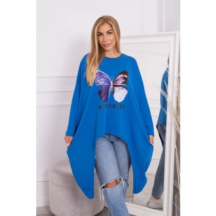Tričko Butterfly (Velikost UNI, Barva Růžová - světle)