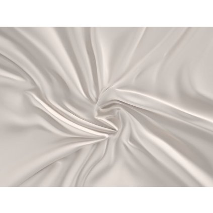 Saténové prostěradlo s gumou 180x200cm bílé