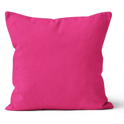 43708 mikroplysovy povlak na polstarek 40x40 fuchsiovy