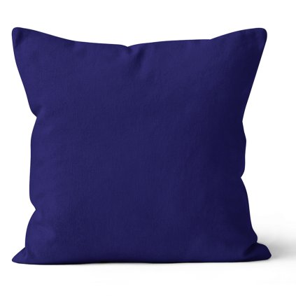 43002 mikroplysovy povlak na polstarek 40x40 tmave modry