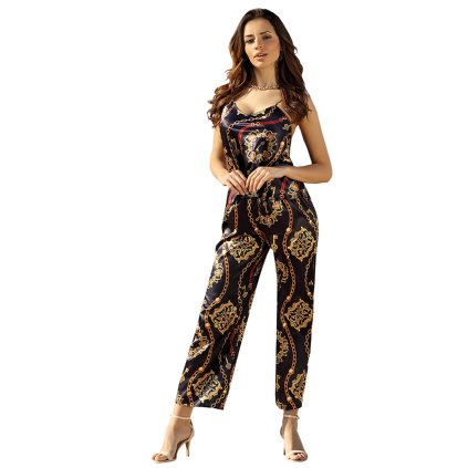 Dámské pyžamo Dkaren DK-KI-014 (Velikost 2XL, Barva Modrá - tmavě)