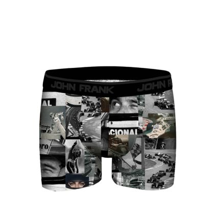 Pánské boxerky John Frank JFBDMOD132 (Velikost L, Barva Vícebarevná)