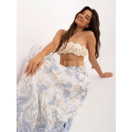 Dámská sukně DHJ-SD-7640.28 (Barva Modrá - světle, Velikost UNI)