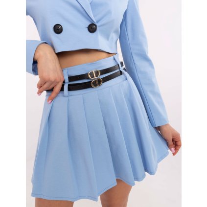 Dámská sukně DHJ-SD-8765.26 (Barva Modrá - světle, Velikost L/XL)