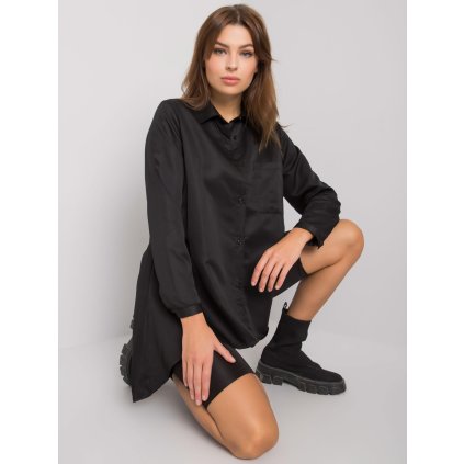 Košile EM-KS-556.17 ex moda (Barva Černá, Velikost S/M)