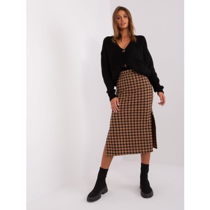 Dámská sukně LK-SD-509400-1.09P (Barva Bílá, Velikost S)