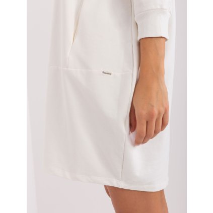 Mikinové šaty RV-TU-9052.04 RELEVANCE (Barva Tělová, Velikost L/XL)