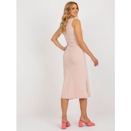 Šaty -TW-SK-BL-R1042.02 (Barva Červená, Velikost S)