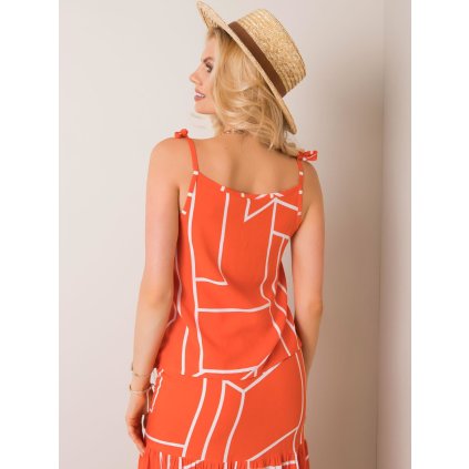 Tílko 111-TP-98743.66 RUE PARIS (Barva Oranžová, Velikost M)