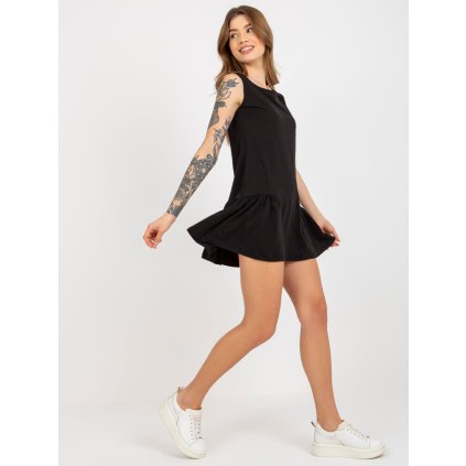Dámské šaty EM-TU-HS-20-282.38P Lily Rose (Barva Černá, Velikost S)