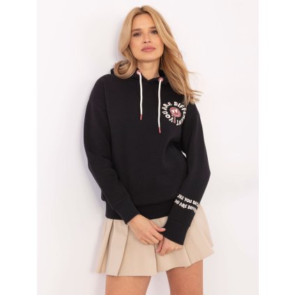 Dámská mikina D10600T02420J (Barva Šedá - tmavě, Velikost M)