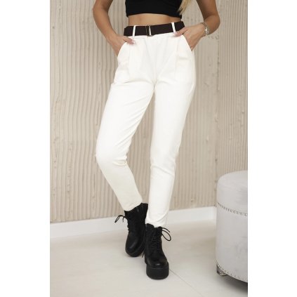 Zimní kalhoty Punto Milano s páskem (Velikost UNI, Barva Modrá - tmavě)