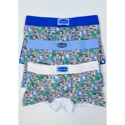 Chlapecké boxerky Gasolino U/3720 (Barva Vícebarevná, Velikost 3)