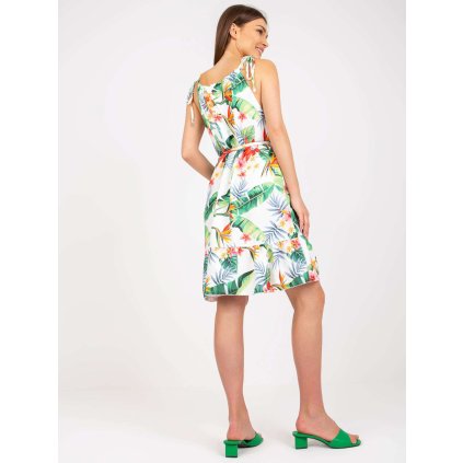Šaty WN-SK-0806-5.44 RUE PARIS (Barva Bílá, Velikost L/XL)