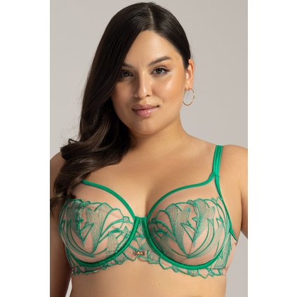 Podprsenka Ava 2161 Moss Maxi (Velikost 105D, Barva Zelená)