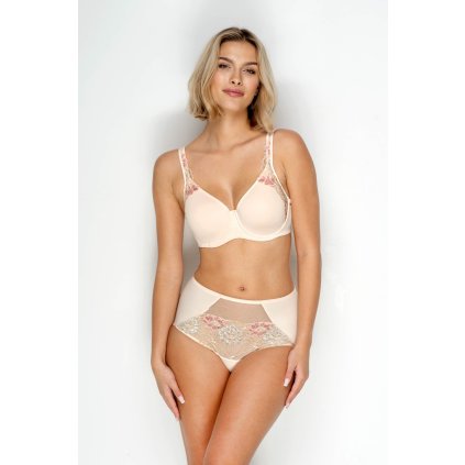 Bezešvá krajková podprsenka DreamBra Charming Timo 041848 (Velikost 95C, Barva Tělová)