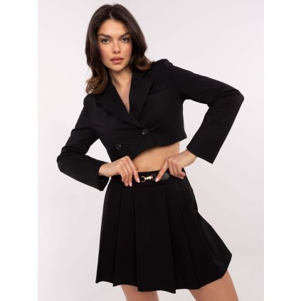 Sukně - šortky MI-SD-G60501.66P ITALY MODA (Barva Černá, Velikost UNI)