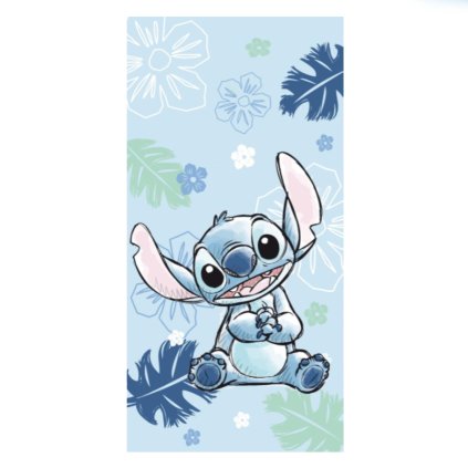 Osuška Lilo a Stitch Ohana blue