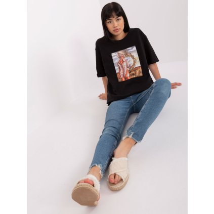 Tričko LK-TS-509353-1.33P LAKERTA (Barva Černá, Velikost UNI)