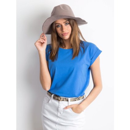 Tričko RV-TS-4833.88P BASIC FEEL GOOD (Barva Modrá - tmavě, Velikost XL)