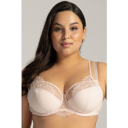 Podprsenka Ava 2163 Serenity Maxi (Velikost 105E, Barva Růžová)