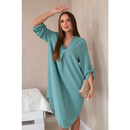 Šaty Prófa s výstřihem do V - výprodej