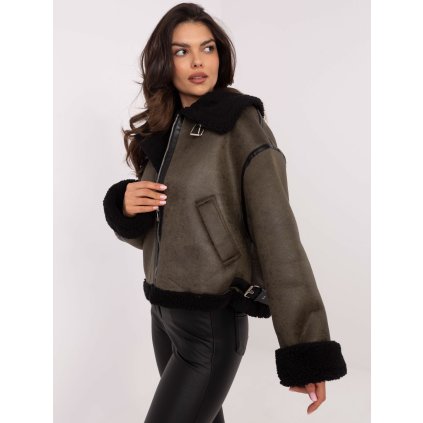 Dámská bunda NM-KR-D5620-2.29 Only One (Barva Zelená, Velikost S/M)