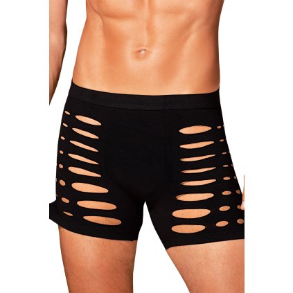 Boxerky Obsessive M104 boxer (Velikost S/M, Barva Černá)
