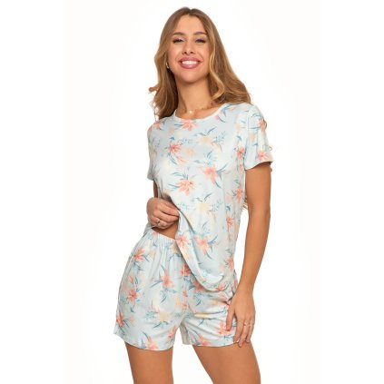 Dámské pyžamo Moraj PDD2600-001 (Velikost M, Barva Zelená)