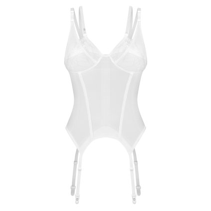Obsessive Arrowel corset (Velikost S/M, Barva Bílá)
