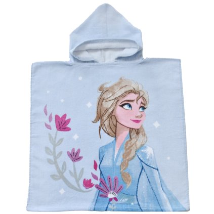 44278 1 detske ponco ledove kralovstvi elsa s olaf lic