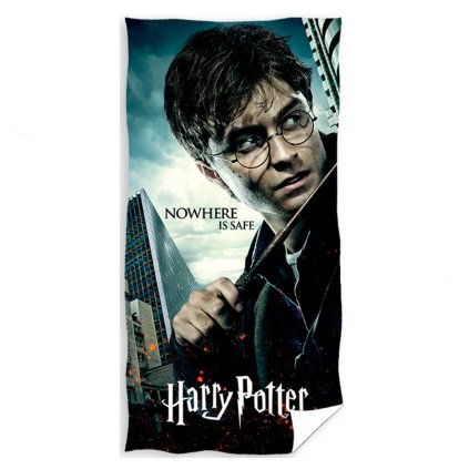 Osuška Harry Potter Nebezpečí číhá všude (Varianta Osuška Harry Potter Nebezpečí číhá všude 70x140 cm)