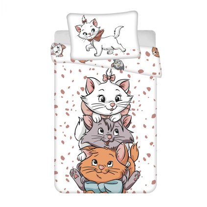 Povlečení do postýlky Marie cat friends baby (Varianta Povlečení do postýlky Marie cat friends baby 100x135, 40x60 cm)