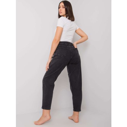 Džíny Plus Size MR-SP-263.65P MOONART (Barva Šedá - tmavě, Velikost 28)