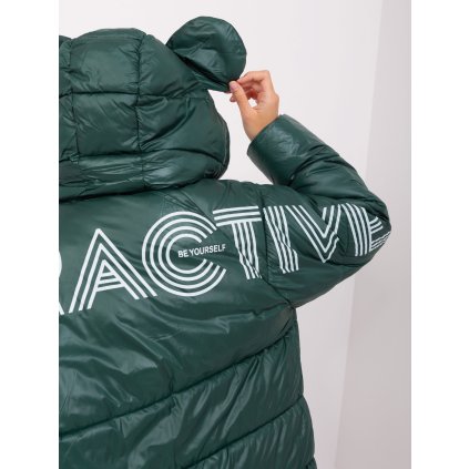 Bunda -NM-KR-TR522.96P (Barva Zelená - tmavě, Velikost XS/S)
