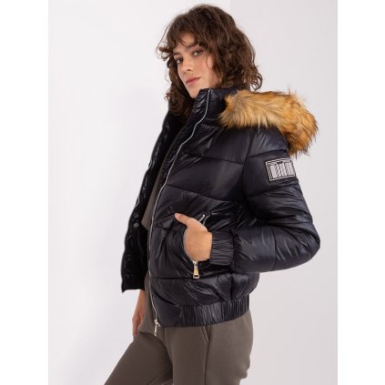 Dámská bunda NM-KR-TR8177.99P Trendy.ING (Barva Černá, Velikost L)