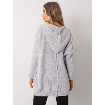 Kardigan-TW-SW-BI-6911.15 (Barva Béžová - tmavě, Velikost UNI)