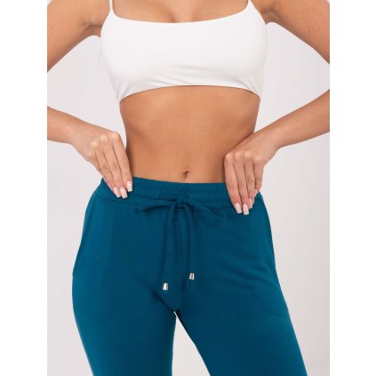 Dámské tepláky RV-DR-5040.05X BASIC FEEL GOOD (Barva Modrá, Velikost XS)