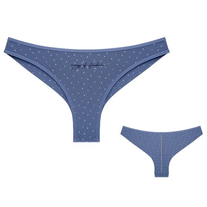 Dámské kalhotky Dominica (Barva Šedá - tmavě, Velikost M)