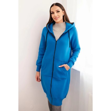 Zateplená mikina Hope s kapucí (Velikost UNI, Barva Modrá)