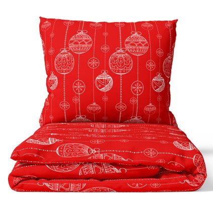 43843 7 bavlnene povleceni vanocni ozdoby 140x200 slozene