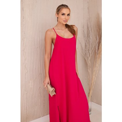 Dlouhé šaty Onyx (Velikost UNI, Barva Modrá - tmavě)