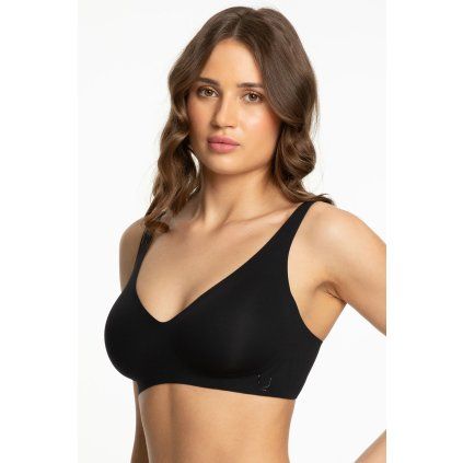 Podprsenka Julimex Jelly Bra Basic (Velikost S, Barva Černá)
