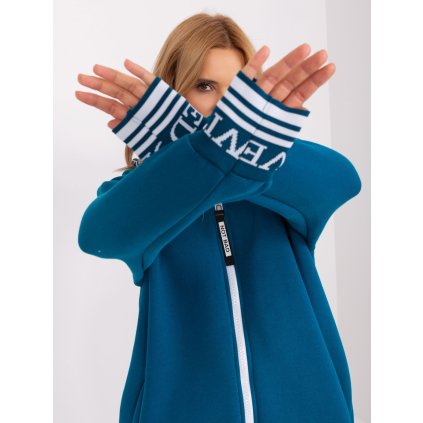 Mikina -RV-BL-9225.96P (Barva Růžová - tmavě, Velikost S/M)