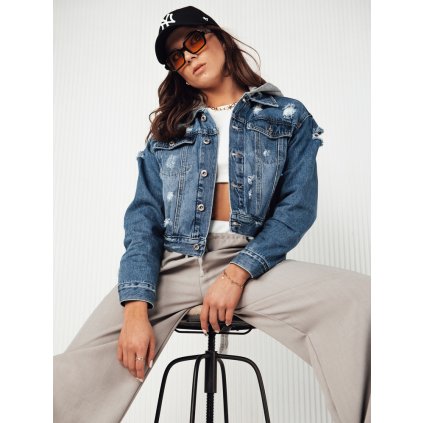 Dámská džínová bunda BOOST TY1242z (Velikost S, Barva Modrá - světle)