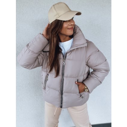 Dámská prošívaná BUENO bez kapuce Dstreet TY2897 (Velikost S, Barva Růžová)