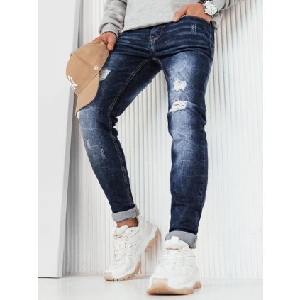 Pánské džíny Barva tmavě modrá DSTREET UX3916 (Velikost 29, Barva Modrá)