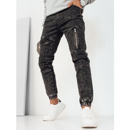 Pánské džíny Barva černá DSTREET UX3944 (Velikost S, Barva Černá)